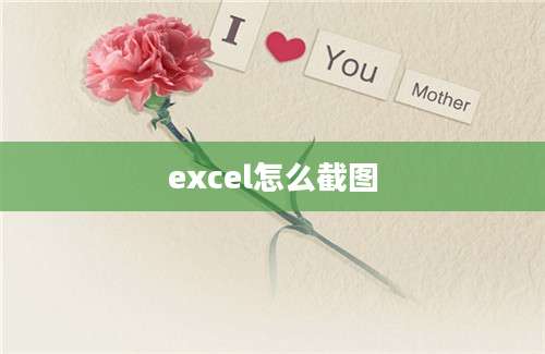 excel怎么截图