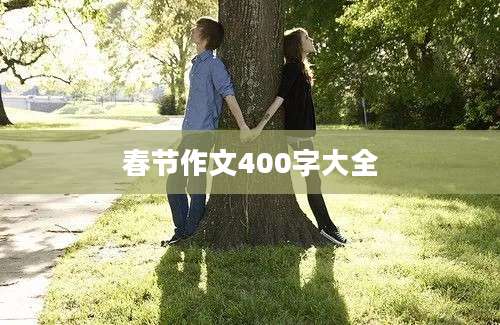 春节作文400字大全