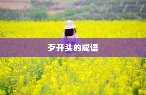 歹开头的成语