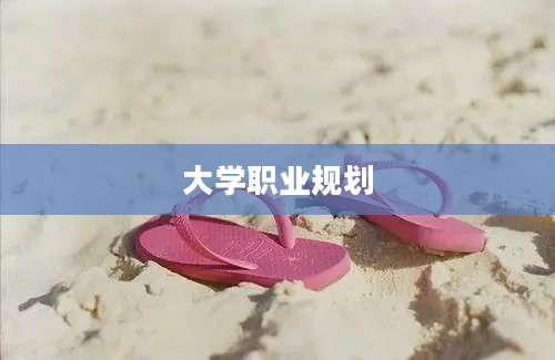 大学职业规划