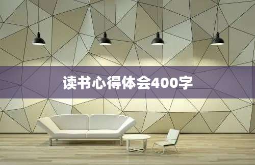 读书心得体会400字
