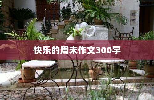 快乐的周末作文300字
