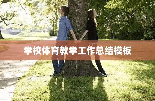 学校体育教学工作总结模板