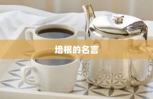 培根的名言
