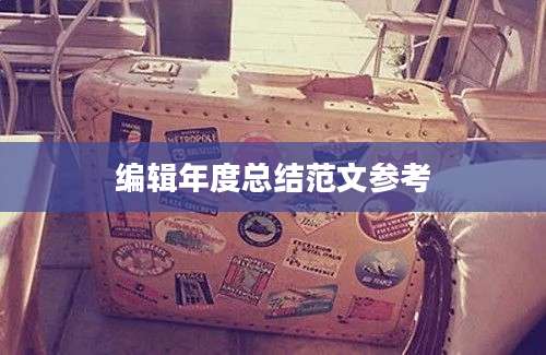 编辑年度总结范文参考