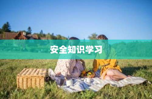 安全知识学习