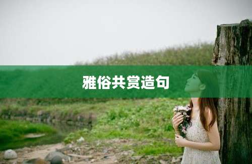 雅俗共赏造句