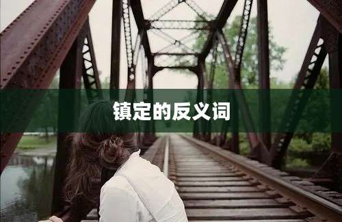 镇定的反义词