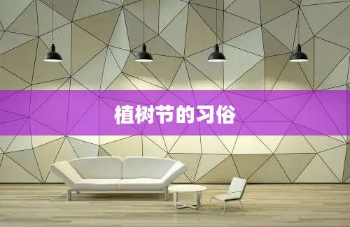 植树节的习俗