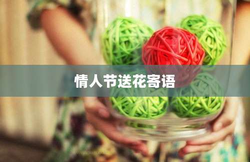 情人节送花寄语