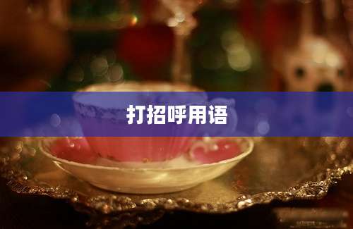 打招呼用语
