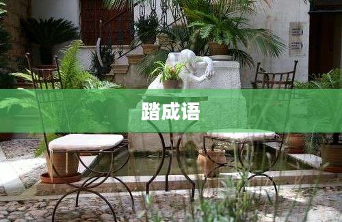 踏成语