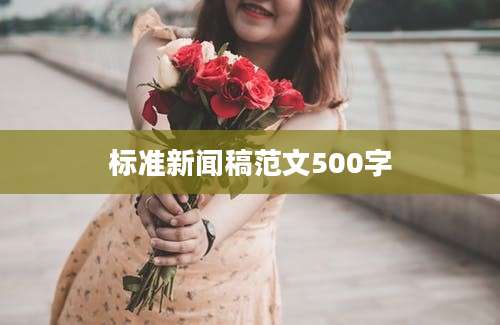 标准新闻稿范文500字