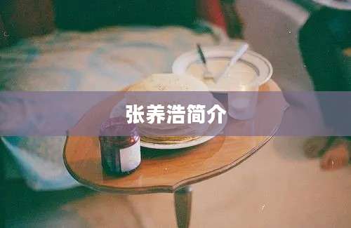 张养浩简介
