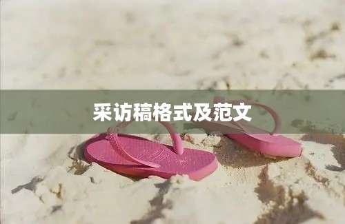 采访稿格式及范文
