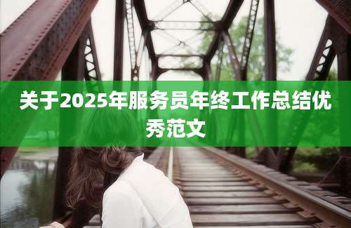 关于2025年服务员年终工作总结优秀范文
