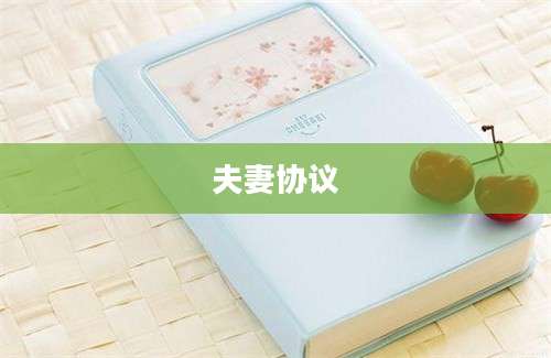 夫妻协议