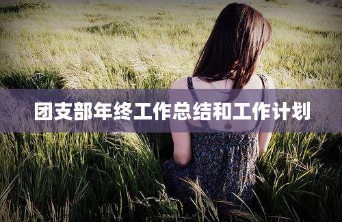 团支部年终工作总结和工作计划