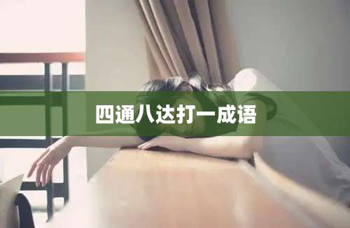 四通八达打一成语