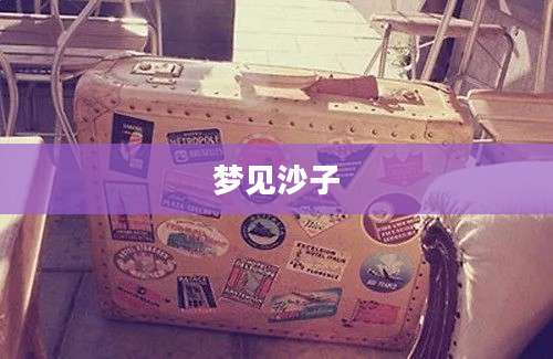 梦见沙子