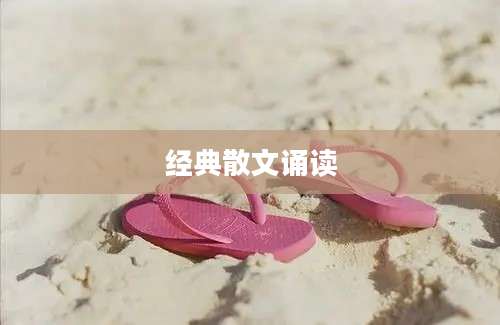 经典散文诵读