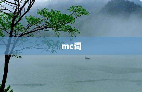 mc词
