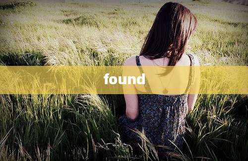 found