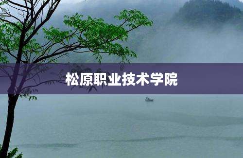 松原职业技术学院