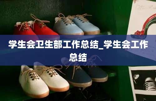 学生会卫生部工作总结_学生会工作总结