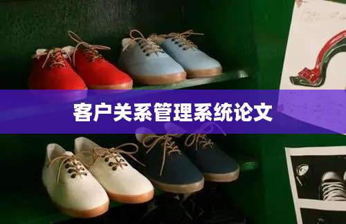 客户关系管理系统论文