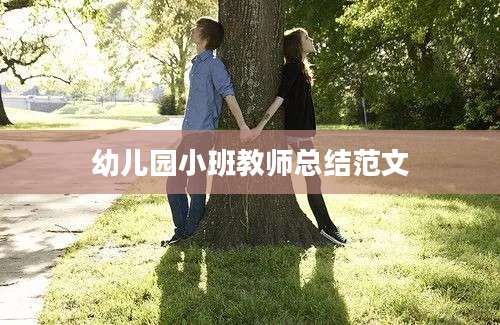 幼儿园小班教师总结范文
