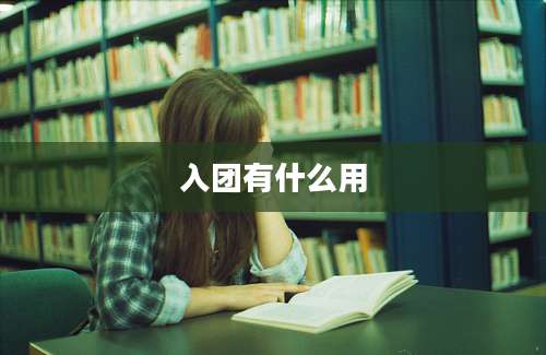 入团有什么用