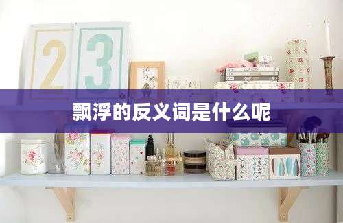 飘浮的反义词是什么呢