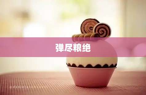 弹尽粮绝