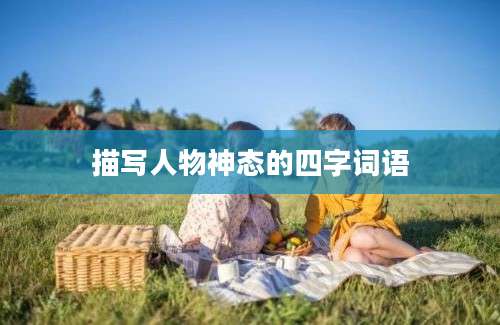 描写人物神态的四字词语