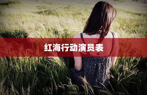 红海行动演员表