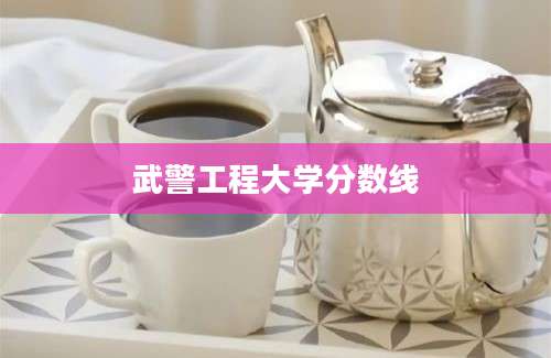 武警工程大学分数线