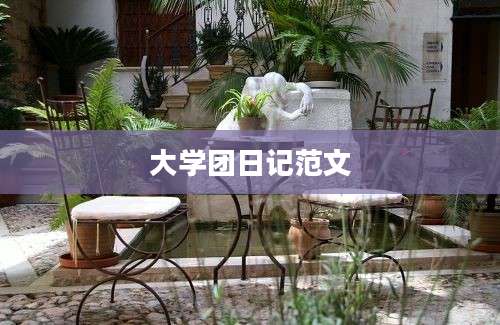 大学团日记范文