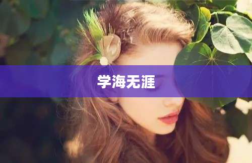 学海无涯