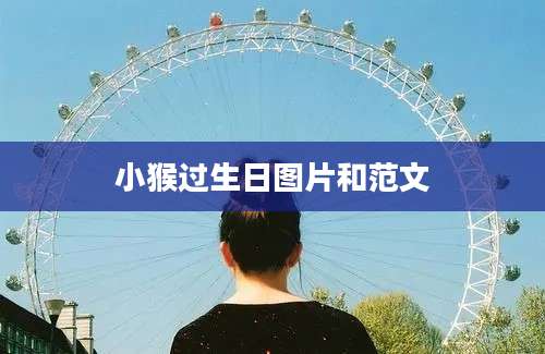 小猴过生日图片和范文