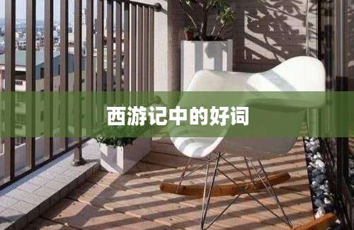 西游记中的好词