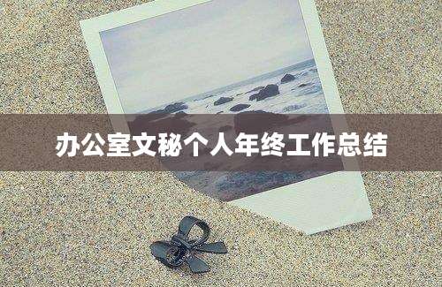 办公室文秘个人年终工作总结