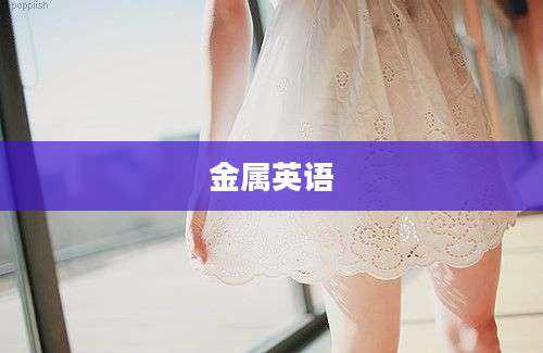 金属英语