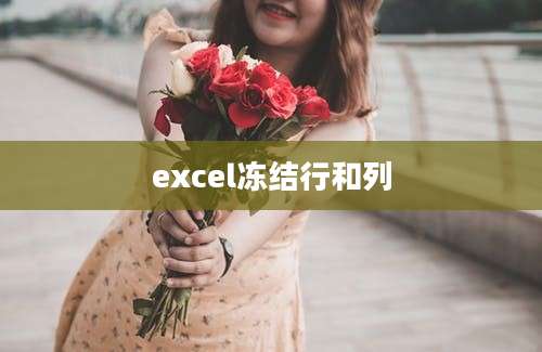 excel冻结行和列