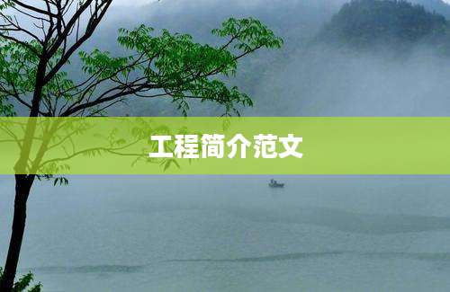 工程简介范文