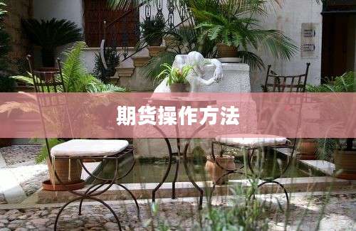 期货操作方法