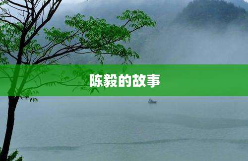 陈毅的故事