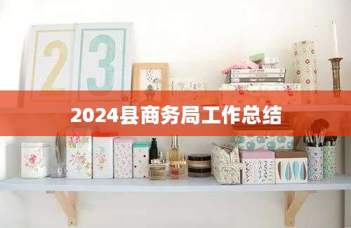 2024县商务局工作总结