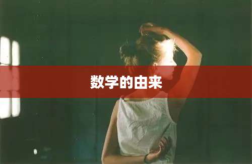 数学的由来