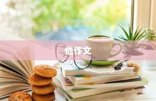 他作文